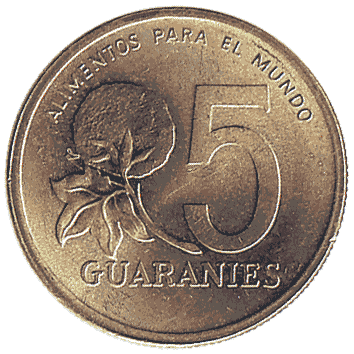 5 Гварані - 1992 - Парагвай