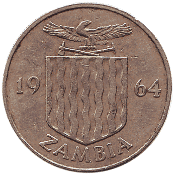1 Шилінг - 1964 - Замбія