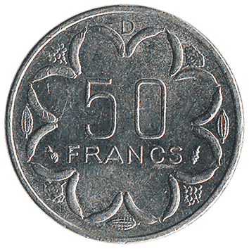50 Франк - 1985 - Центрально-Африканські Держави