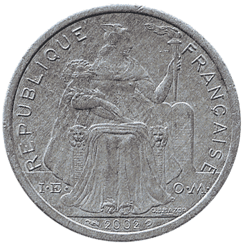 2 Франк - 2002 - Нова Каледонія