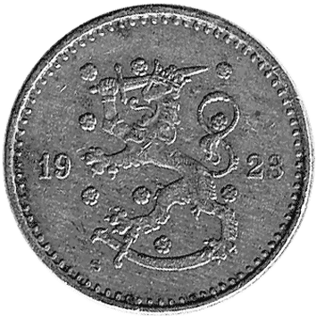 50 Пенні - 1923 - Фінляндія