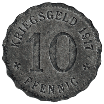 10 Пфеніг - 1917 - Гаген