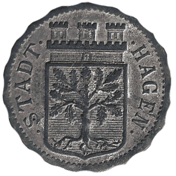 10 Пфеніг - 1917 - Гаген