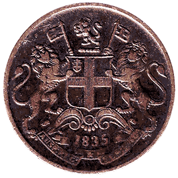 1/4 Анна - 1835 - Британська Індія