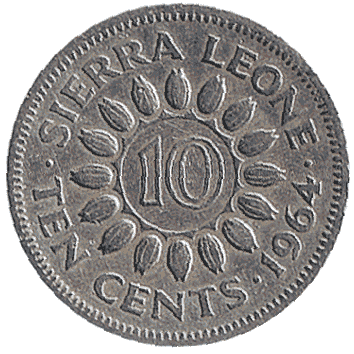 10 Цент - 1964 - Сьєрра-Леоне