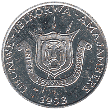 1 Франк - 1993 - Бурунді