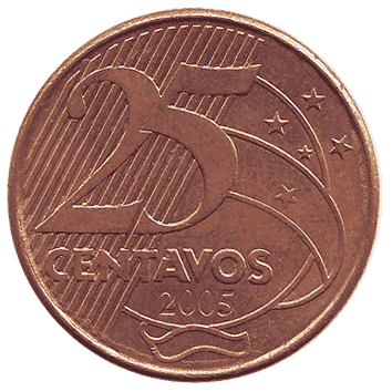 25 Сентаво - 2005 - Бразилія