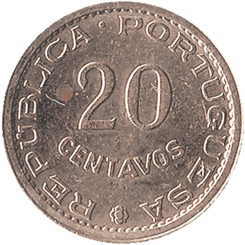 20 Сентаво - 1973 - Мозамбік