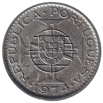 2,5 Ескудо - 1974 - Ангола