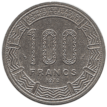 100 Франк - 1978 - Габон