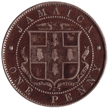 1 Пенні - 1928 - Ямайка