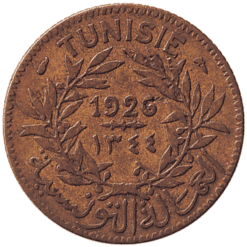 1 Франк - 1926 - Туніс