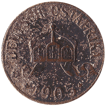 1 Гелер - 1905 - Німецька Східна Африка