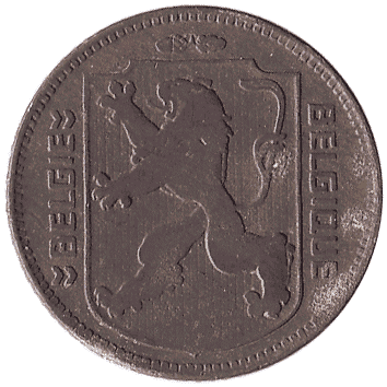 1 Франк - 1945 - Бельгія