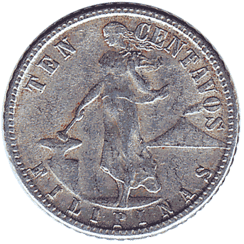 10 Сентаво - 1944 - Філіппіни