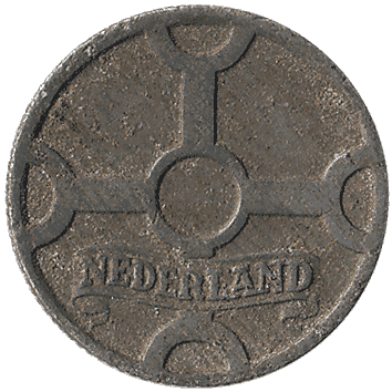 1 Цент - 1943 - Нідерланди