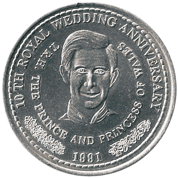 1 Крона - 1991 - Теркс і Кайкос