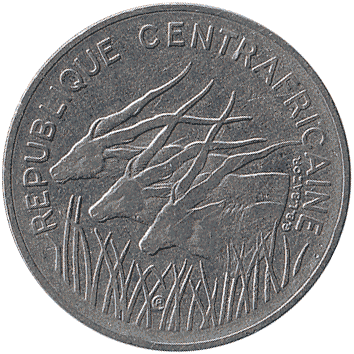100 Франк - 1976 - Центрально-Африканська Республіка