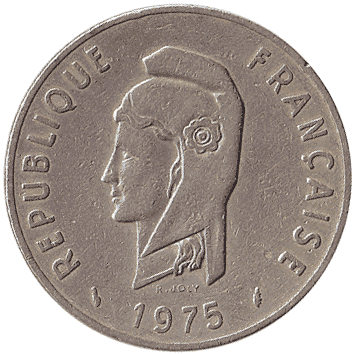 100 Франк - 1975 - Французька Територія Афарів та Ісса