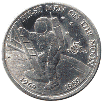 5 Долар - 1989 - Маршаллові Острови