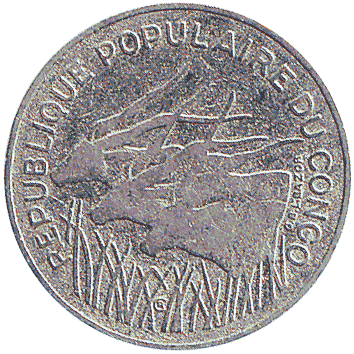 100 Франк - 1990 - Республіка Конго