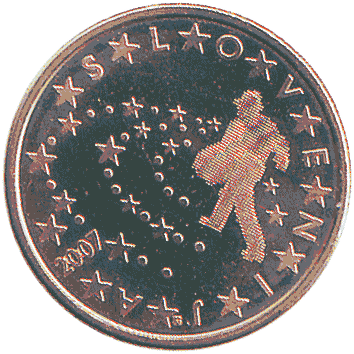 5 Євроцент - 2007 - Словенія