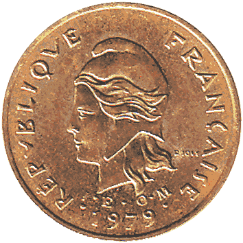 2 Франк - 1979 - Нові Гебриди