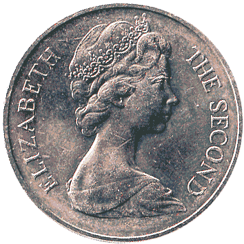 25 Пенні - 1973 - Острів Святої Єлени