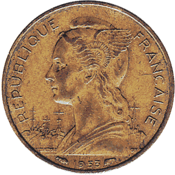 20 Франк - 1953 - Мадагаскар
