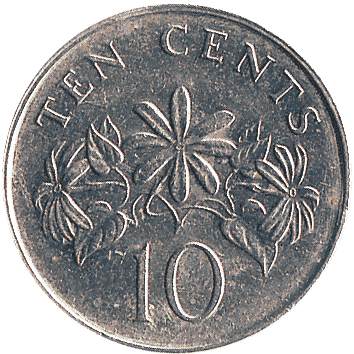 10 Цент - 1991 - Сінгапур
