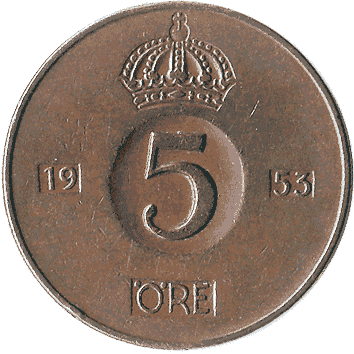 5 Ере - 1953 - Швеція