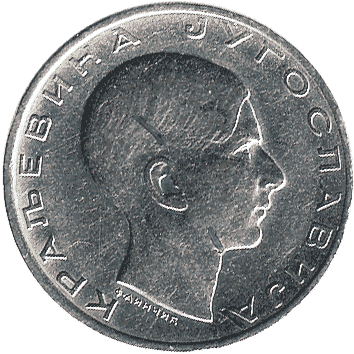 10 Динар - 1938 - Югославія