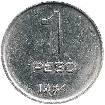 1 Песо - 1984 - Аргентина