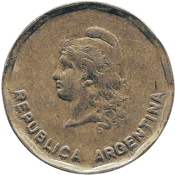 50 Сентаво 1987 - Аргентина