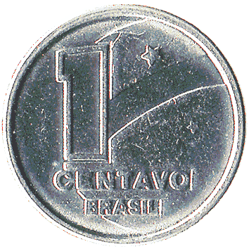 1 Сентаво - 1989 - Бразилія