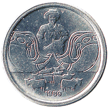 1 Сентаво - 1989 - Бразилія