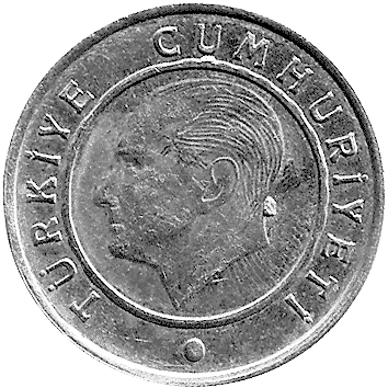 25 Курушів (Kurus) - 2009 - Туреччина