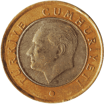 1 Ліра (Lira) - 2009 - Туреччина