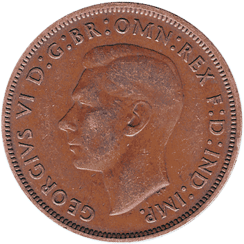 1 Пенні (Penny) - 1940 - Велика Британія