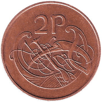 2 Пенси (Pence) - 1990 - Ірландія