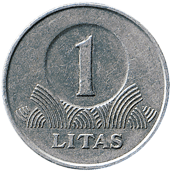 1 Лит (Litas) - 1999 - Литва