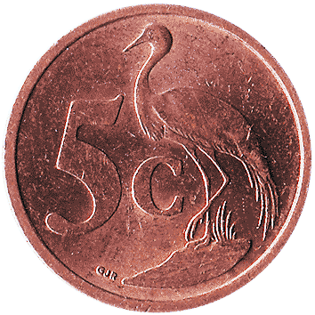 5 Центів (Cents) - 2006 - Південно-Африканська Республіка