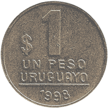 1 Песо (Peso) - 1998 - Уругвай