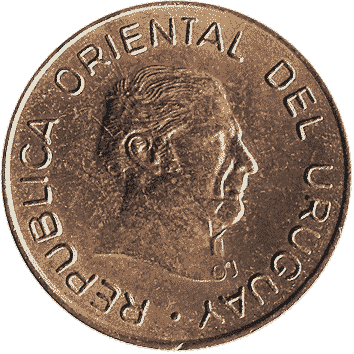 5 Песо (Pesos) - 2003 - Уругвай