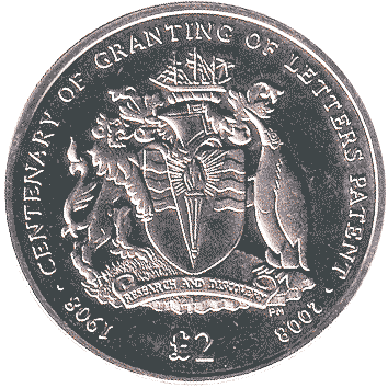 2 Фунти (Pounds) - 2008 - Британська антарктична територія