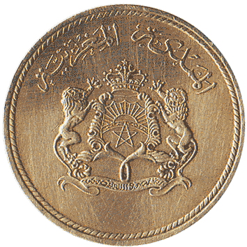 10 Сантимів (Santimat) - 1974 (AH 1394) - Марокко