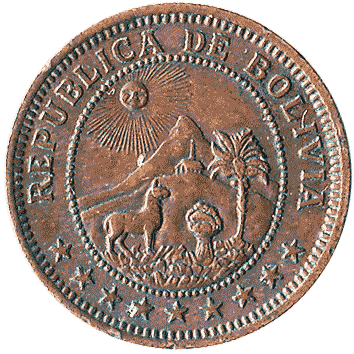 1 Болівіано (Boliviano) - 1951 - Болівія