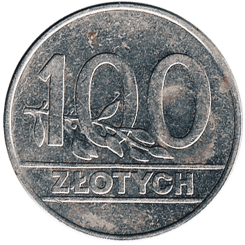 100 Злотих (Zlotych) - 1990 - Польща