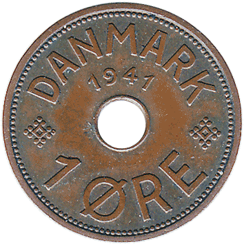 1 Ере (Ore) - 1941 - Фарерські острови