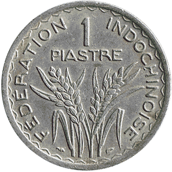 1 Піастр (Piastre) - 1947 - Французький Індокитай